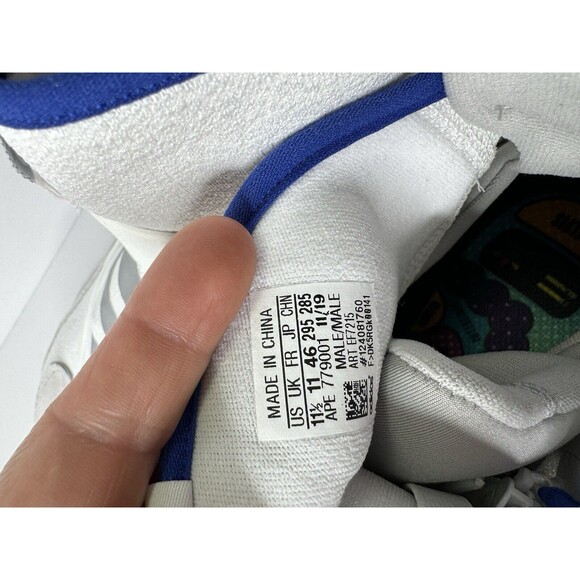 Adidas Crazy BYW HU PW 0 To 60 ,11.5MensBasketball Shoe White Sneaker Trainer. - Picture 9 of 15